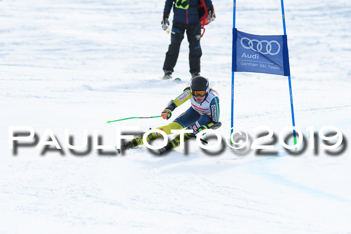 Dt. Schülercup Finale U16 Riesenslalom 08.03.2019