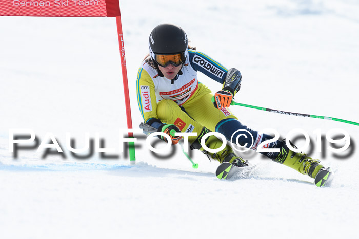 Dt. Schülercup Finale U16 Riesenslalom 08.03.2019