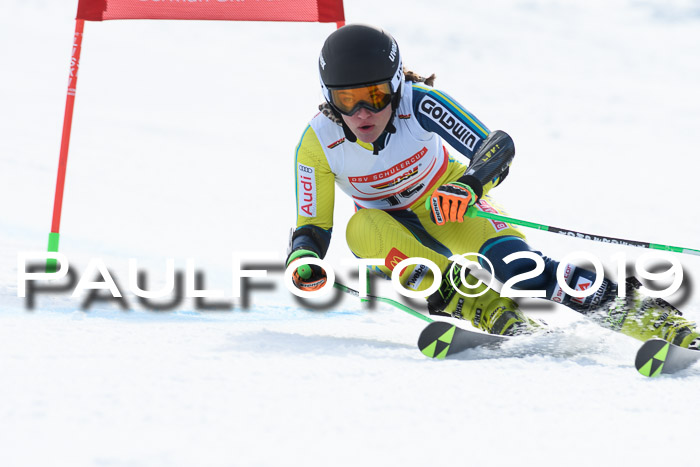 Dt. Schülercup Finale U16 Riesenslalom 08.03.2019