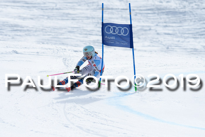 Dt. Schülercup Finale U16 Riesenslalom 08.03.2019