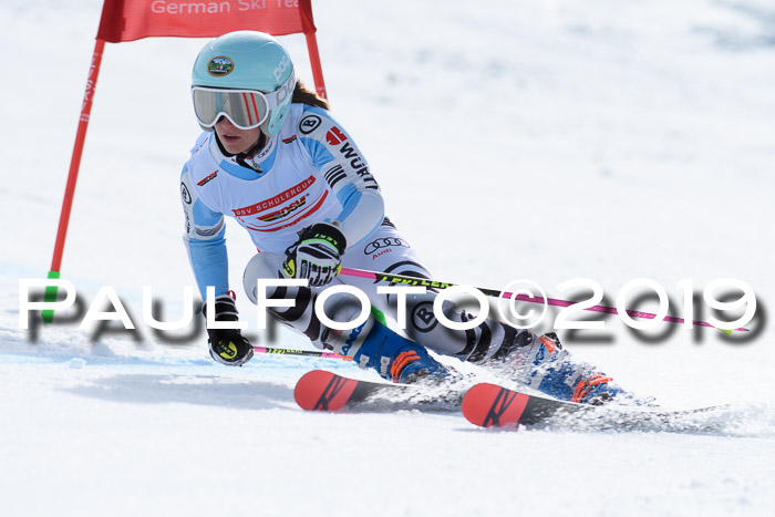 Dt. Schülercup Finale U16 Riesenslalom 08.03.2019