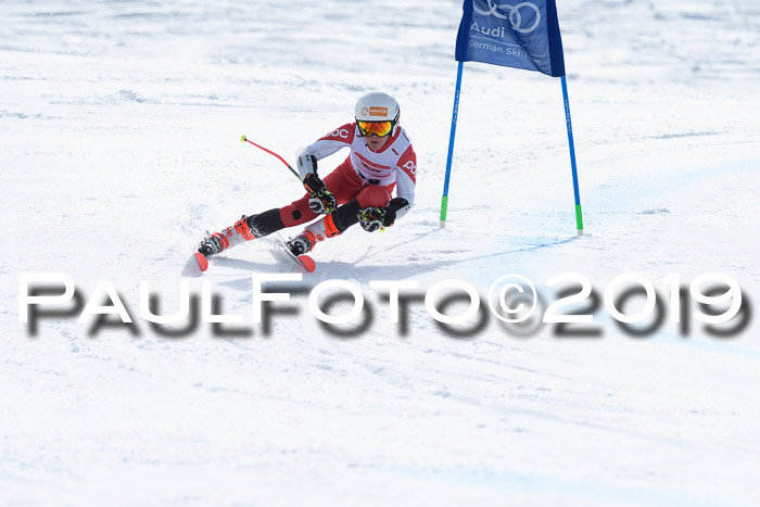 Dt. Schülercup Finale U16 Riesenslalom 08.03.2019