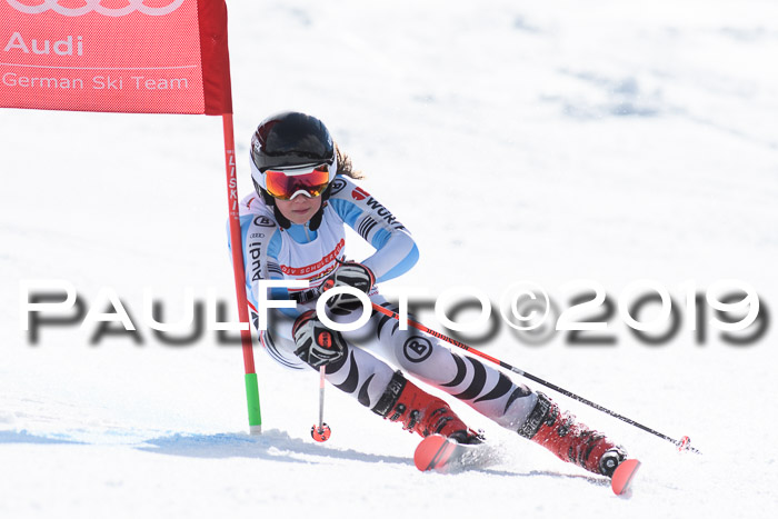 Dt. Schülercup Finale U16 Riesenslalom 08.03.2019