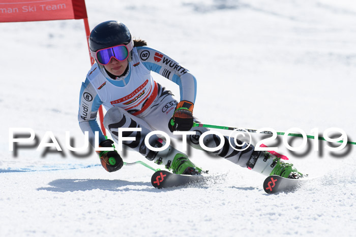 Dt. Schülercup Finale U16 Riesenslalom 08.03.2019