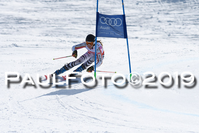 Dt. Schülercup Finale U16 Riesenslalom 08.03.2019