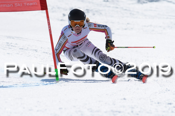 Dt. Schülercup Finale U16 Riesenslalom 08.03.2019