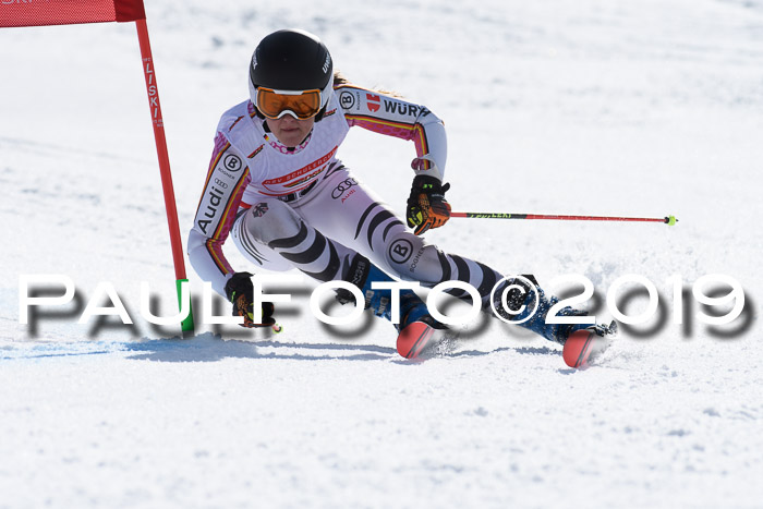 Dt. Schülercup Finale U16 Riesenslalom 08.03.2019