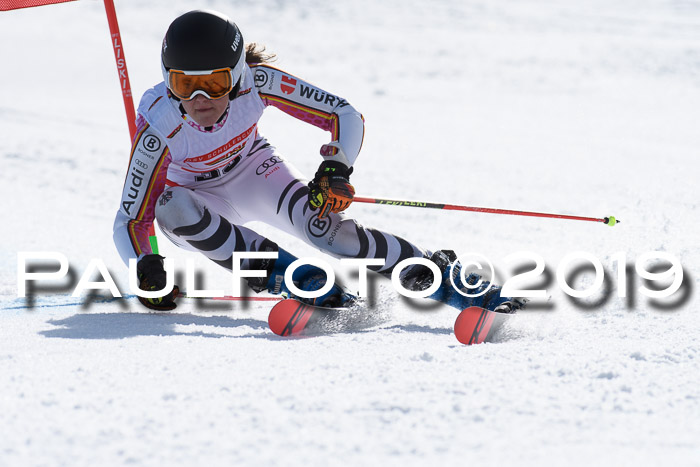 Dt. Schülercup Finale U16 Riesenslalom 08.03.2019