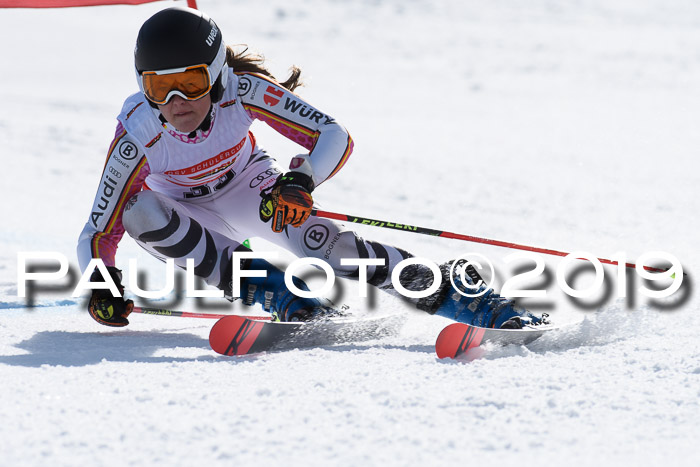 Dt. Schülercup Finale U16 Riesenslalom 08.03.2019