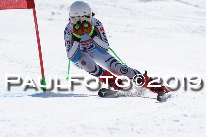 Dt. Schülercup Finale U16 Riesenslalom 08.03.2019