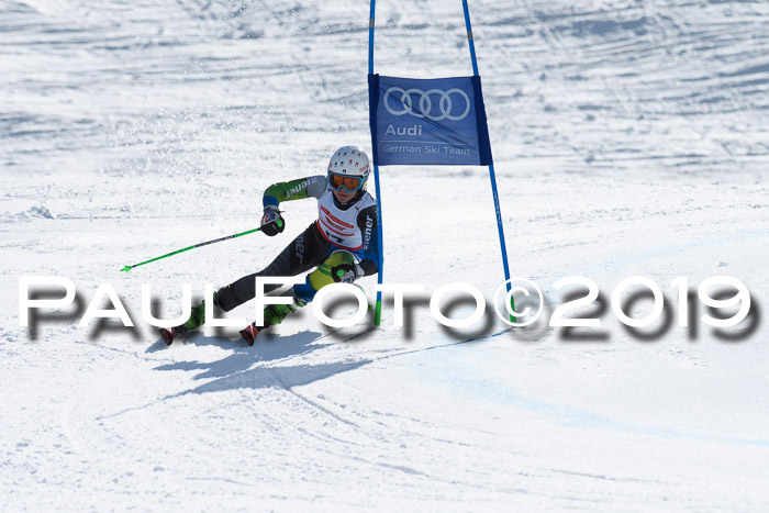 Dt. Schülercup Finale U16 Riesenslalom 08.03.2019