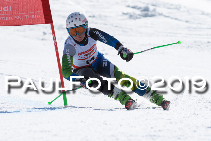 Dt. Schülercup Finale U16 Riesenslalom 08.03.2019