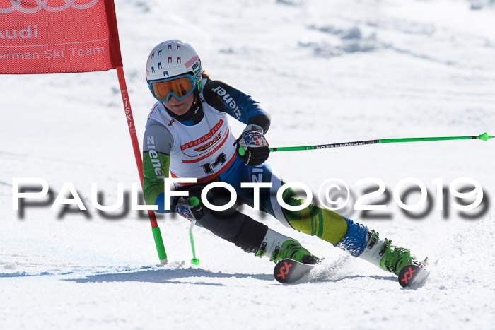 Dt. Schülercup Finale U16 Riesenslalom 08.03.2019