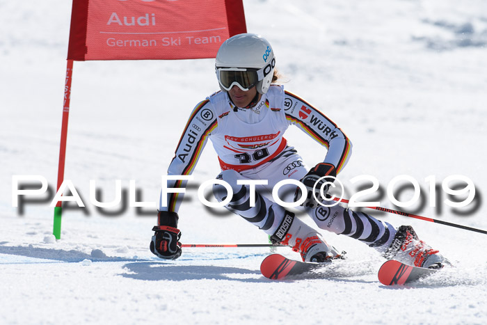 Dt. Schülercup Finale U16 Riesenslalom 08.03.2019