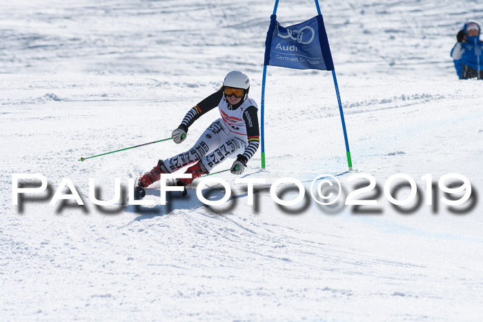 Dt. Schülercup Finale U16 Riesenslalom 08.03.2019