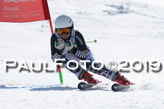 Dt. Schülercup Finale U16 Riesenslalom 08.03.2019