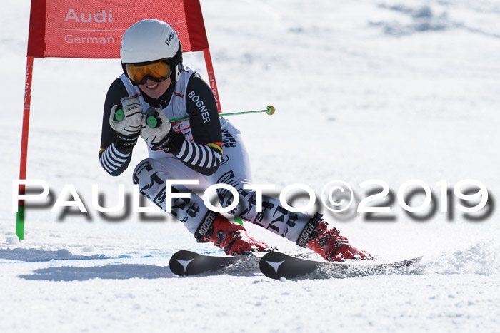 Dt. Schülercup Finale U16 Riesenslalom 08.03.2019