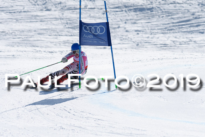 Dt. Schülercup Finale U16 Riesenslalom 08.03.2019