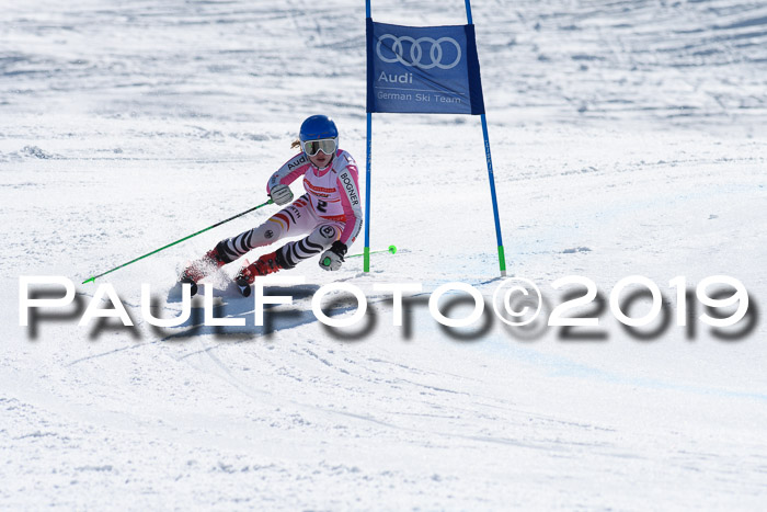 Dt. Schülercup Finale U16 Riesenslalom 08.03.2019