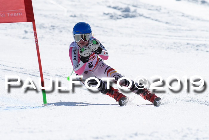 Dt. Schülercup Finale U16 Riesenslalom 08.03.2019