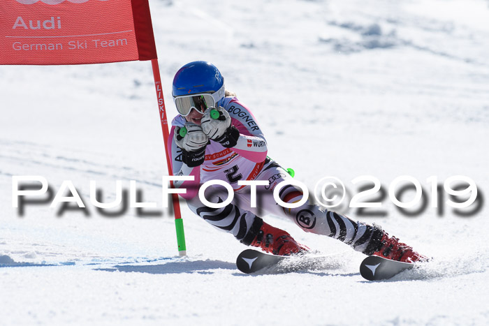 Dt. Schülercup Finale U16 Riesenslalom 08.03.2019