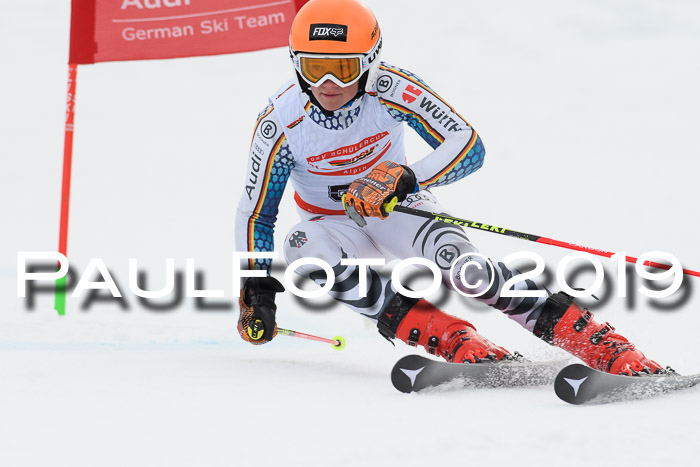 Dt. Schülercup Finale U16 Riesenslalom 08.03.2019