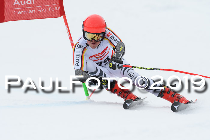 Dt. Schülercup Finale U16 Riesenslalom 08.03.2019