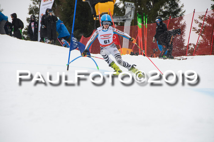 Dt. Schülercup U16 Finale, Parallelslalom, 10.03.2019, Siegerehrungen DSC Gesamt