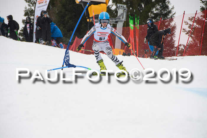 Dt. Schülercup U16 Finale, Parallelslalom, 10.03.2019, Siegerehrungen DSC Gesamt