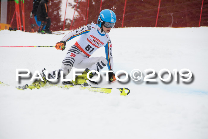 Dt. Schülercup U16 Finale, Parallelslalom, 10.03.2019, Siegerehrungen DSC Gesamt