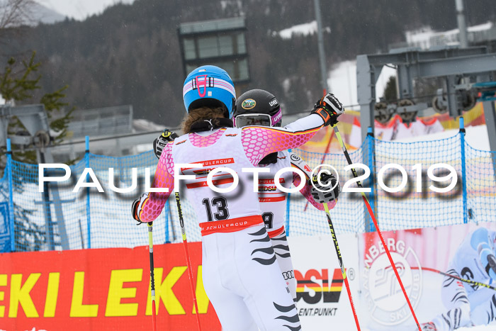 Dt. Schülercup U16 Finale, Parallelslalom, 10.03.2019, Siegerehrungen DSC Gesamt