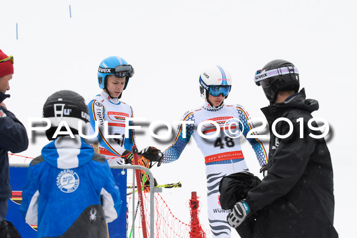 Dt. Schülercup U16 Finale, Parallelslalom, 10.03.2019, Siegerehrungen DSC Gesamt