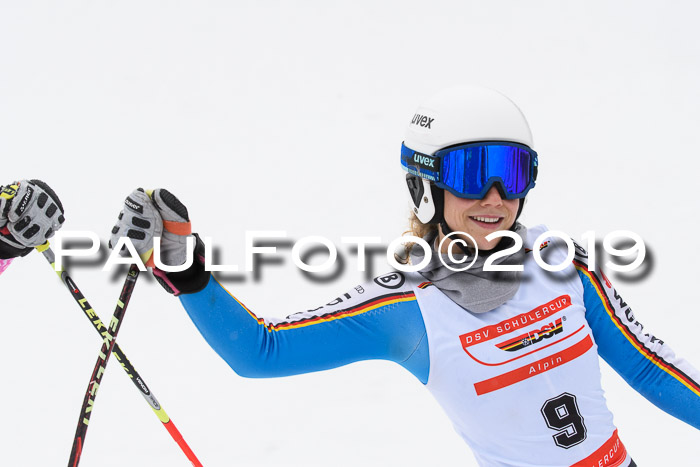 Dt. Schülercup U16 Finale, Parallelslalom, 10.03.2019, Siegerehrungen DSC Gesamt