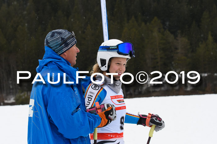 Dt. Schülercup U16 Finale, Parallelslalom, 10.03.2019, Siegerehrungen DSC Gesamt