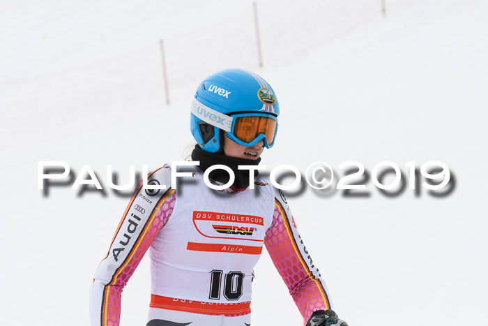 Dt. Schülercup U16 Finale, Parallelslalom, 10.03.2019, Siegerehrungen DSC Gesamt