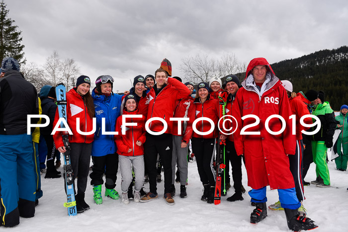 Dt. Schülercup U16 Finale, Parallelslalom, 10.03.2019, Siegerehrungen DSC Gesamt