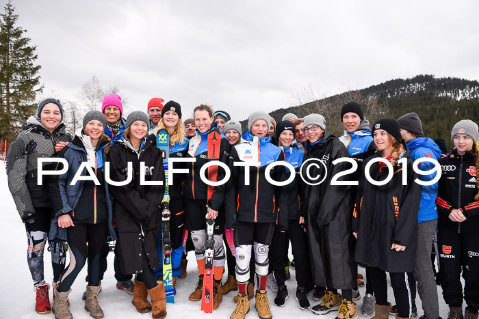 Dt. Schülercup U16 Finale, Parallelslalom, 10.03.2019, Siegerehrungen DSC Gesamt