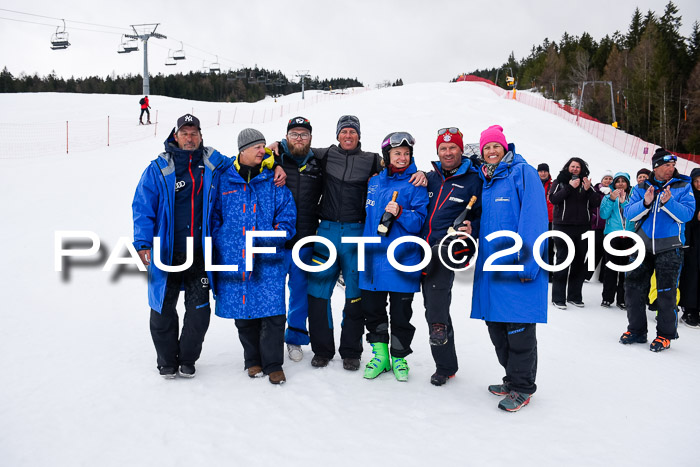 Dt. Schülercup U16 Finale, Parallelslalom, 10.03.2019, Siegerehrungen DSC Gesamt