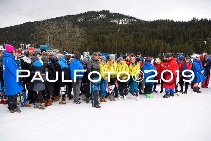 Dt. Schülercup U16 Finale, Parallelslalom, 10.03.2019, Siegerehrungen DSC Gesamt