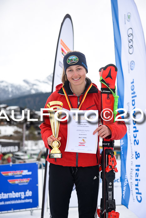 Dt. Schülercup U16 Finale, Parallelslalom, 10.03.2019, Siegerehrungen DSC Gesamt