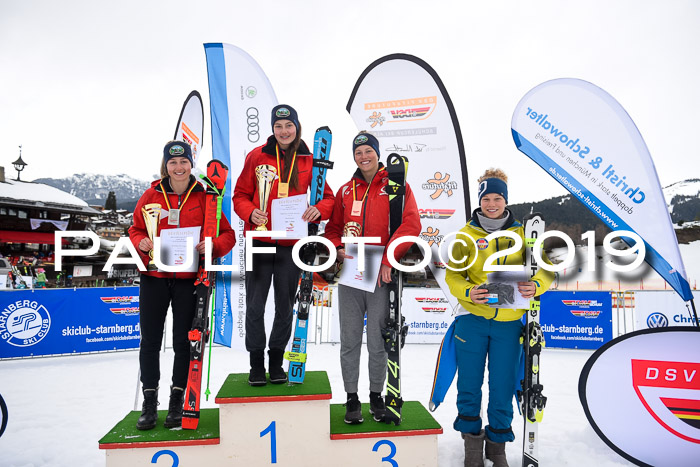 Dt. Schülercup U16 Finale, Parallelslalom, 10.03.2019, Siegerehrungen DSC Gesamt