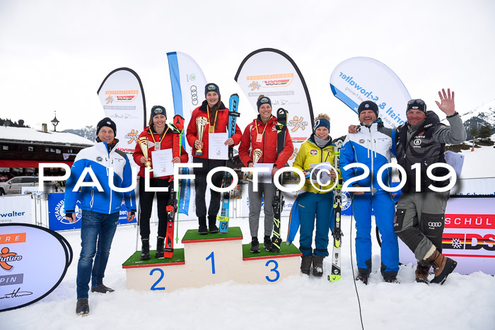 Dt. Schülercup U16 Finale, Parallelslalom, 10.03.2019, Siegerehrungen DSC Gesamt