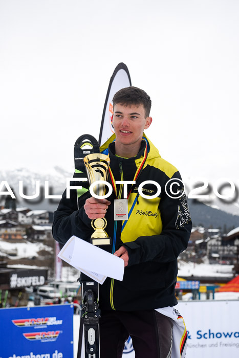 Dt. Schülercup U16 Finale, Parallelslalom, 10.03.2019, Siegerehrungen DSC Gesamt