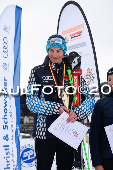 Dt. Schülercup U16 Finale, Parallelslalom, 10.03.2019, Siegerehrungen DSC Gesamt