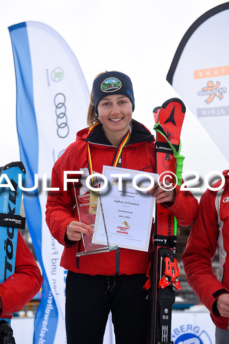 Dt. Schülercup U16 Finale, Parallelslalom, 10.03.2019, Siegerehrungen DSC Gesamt