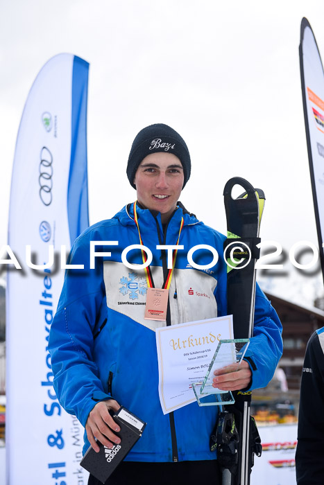 Dt. Schülercup U16 Finale, Parallelslalom, 10.03.2019, Siegerehrungen DSC Gesamt