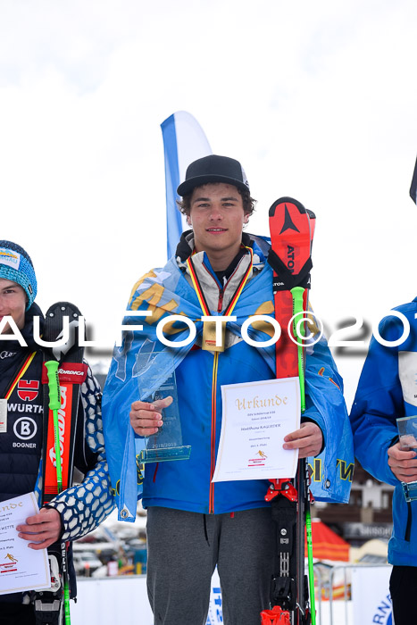 Dt. Schülercup U16 Finale, Parallelslalom, 10.03.2019, Siegerehrungen DSC Gesamt