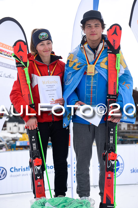 Dt. Schülercup U16 Finale, Parallelslalom, 10.03.2019, Siegerehrungen DSC Gesamt