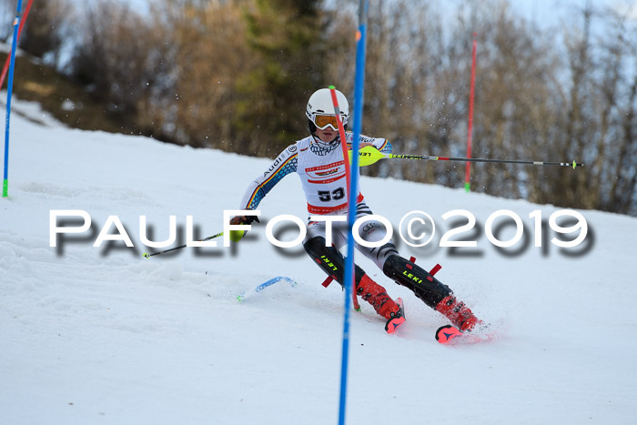 Dt. Schülermeisterschaft Slalom 16.03.2019