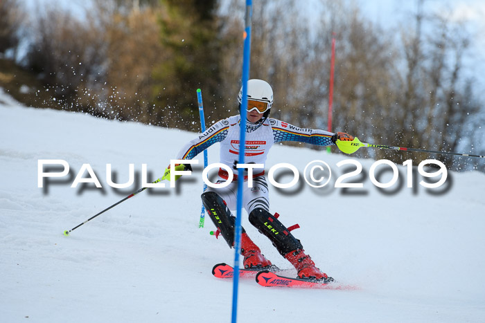 Dt. Schülermeisterschaft Slalom 16.03.2019